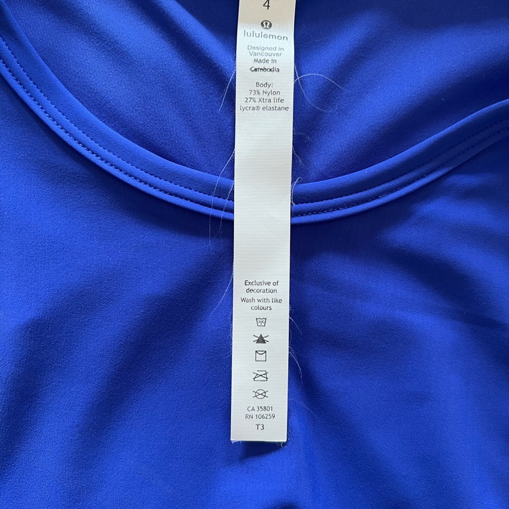 Worn lululemon size four athletic dress. Worn but in good condition